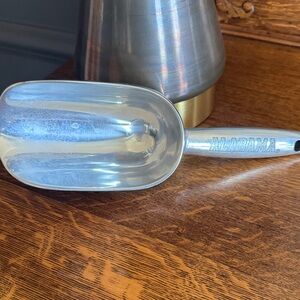 Large Alabama Silver Ice Scoop